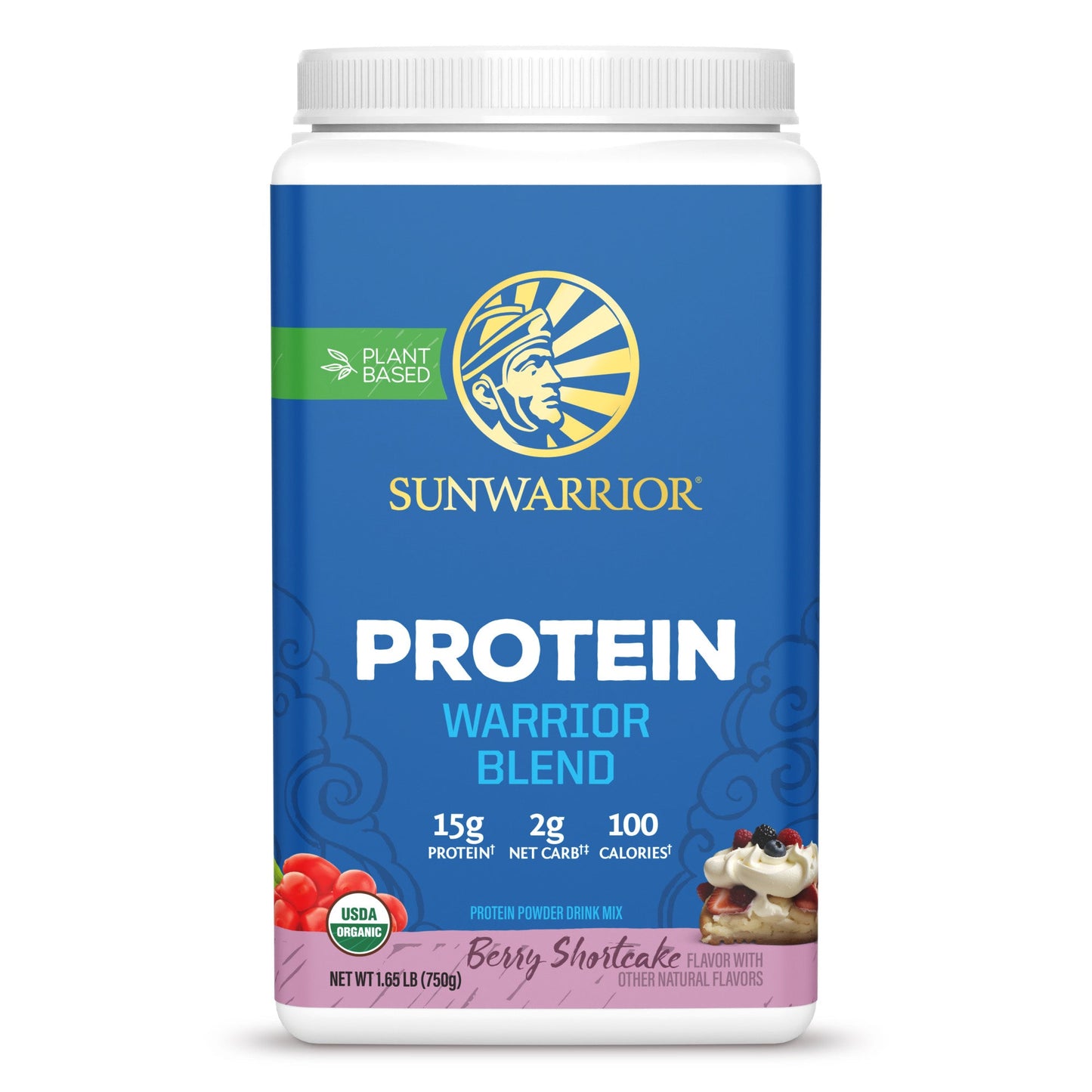Warrior Blend Organic Protein - Berry Shortcake