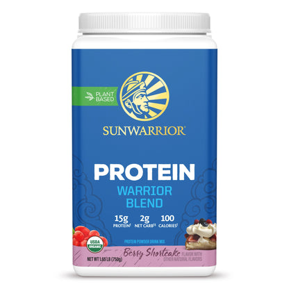Warrior Blend Organic Protein - Berry Shortcake
