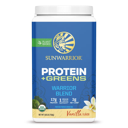 Warrior Blend Protein Plus Greens - Vanilla