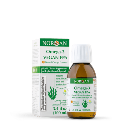 NORSAN OMEGA - 3 VEGAN EPA - 3.4 fl oz (100 ml) - Vegan America
