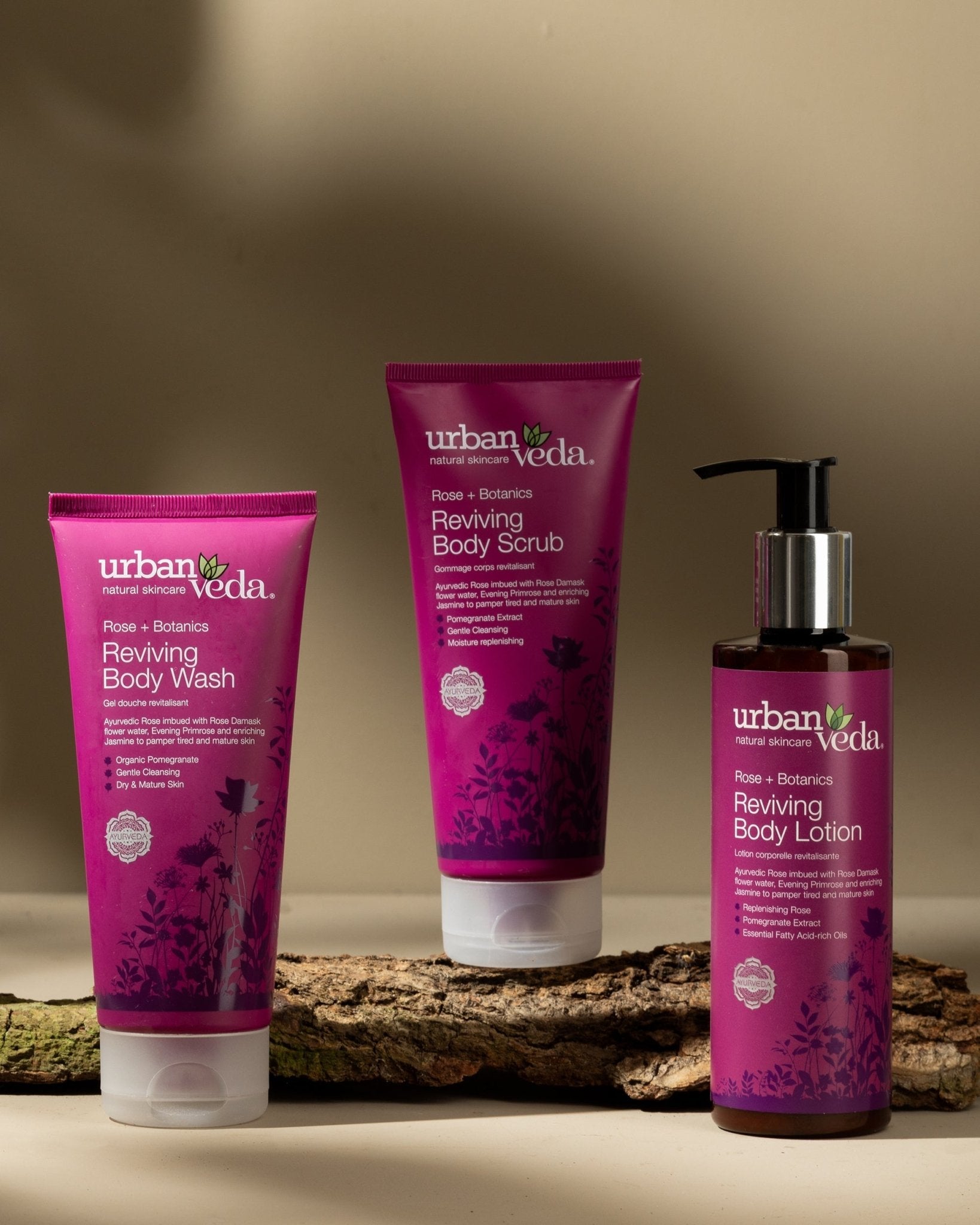 Reviving Ayurvedic Body Trio - Vegan America