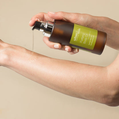 Purifying Body Oil for Deep Tissue & Lymphatic Massage - Vegan America