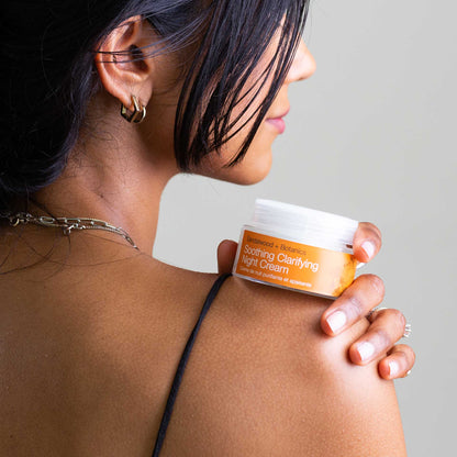 Soothing Clarifying Night Cream | Calm & Restore - Vegan America