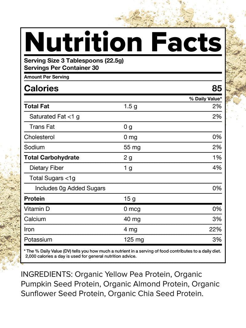 COMPLEMENT® Organic Plant - Based Protein - Unflavored - Vegan America