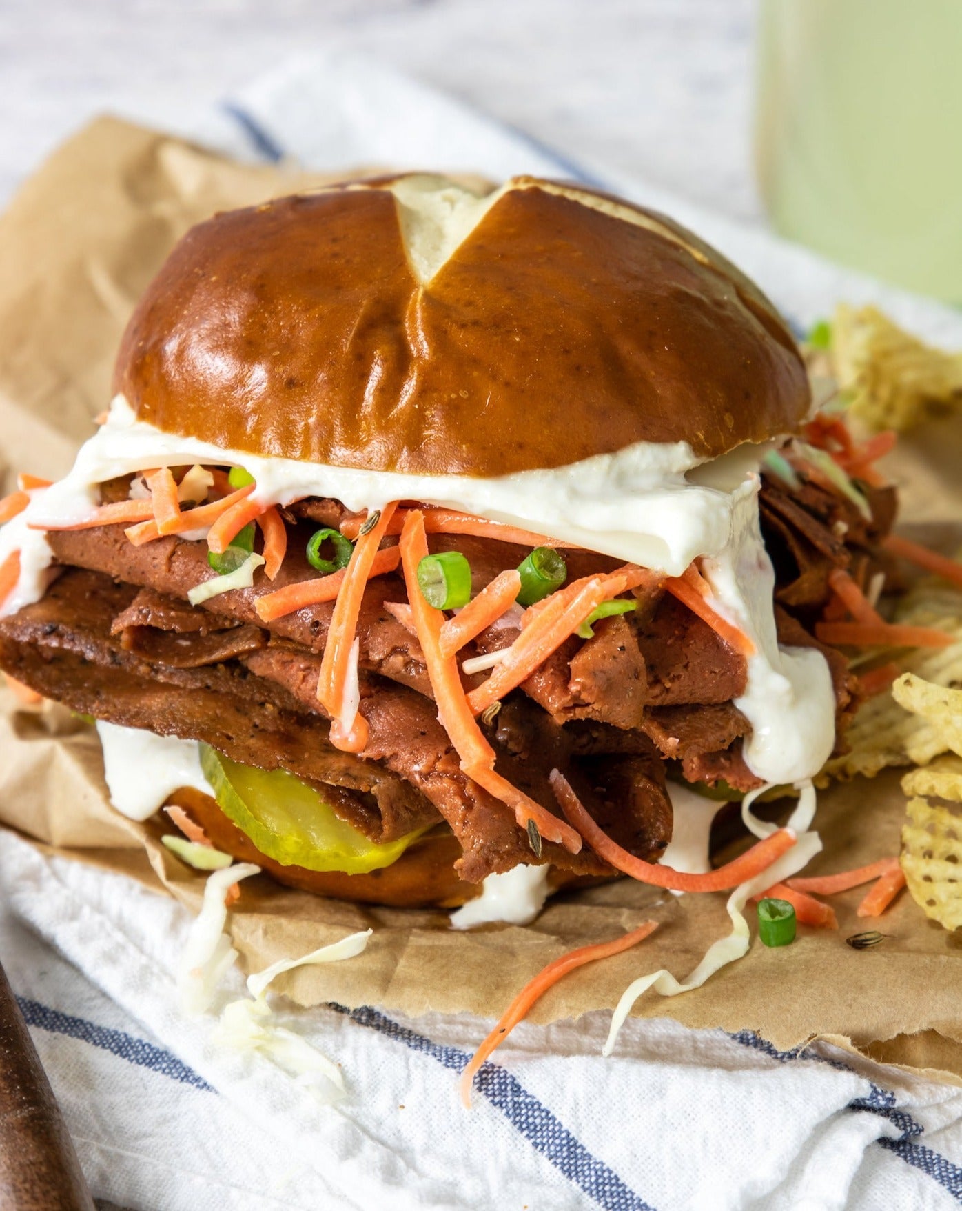 The Party Corn'd Beef - 30 lbs Sliced - Vegan America