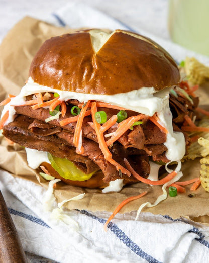 The Deli Maven Corn'd Beef - 32 lbs Unsliced - Vegan America