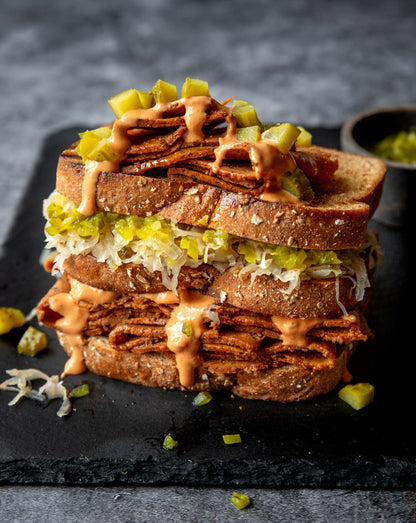 The Deli Maven Corn'd Beef - 32 lbs Unsliced - Vegan America