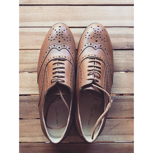 Wide Fit Oxford Brogues
