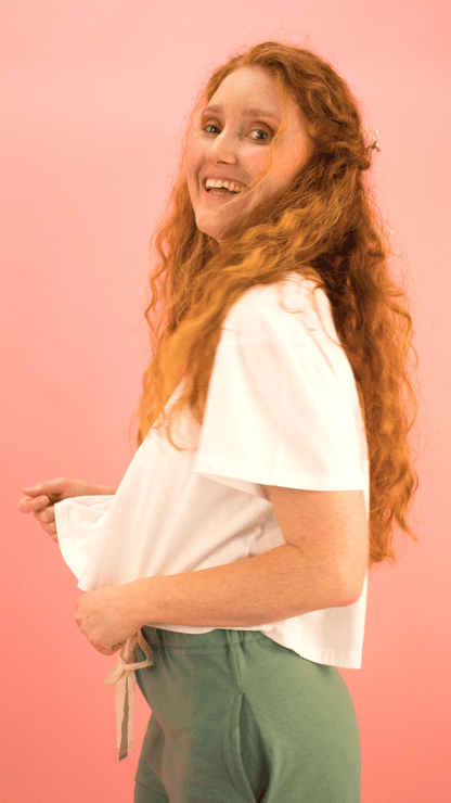 Comfy Catnap PJ BOXY TEE