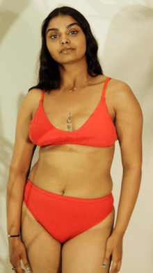 Shanta Bikini Bra & Brief Set - Sappan Bark Blend - Vegan America