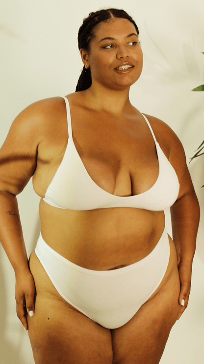 Shanta Bikini Bra & Brief Set - Neem Leaf Blend - Vegan America