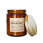 Crunchy Herbal Remedy Natural Candle - Vegan America