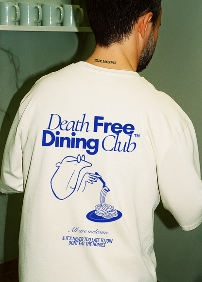 DEATH FREE DINING CLUB TEE