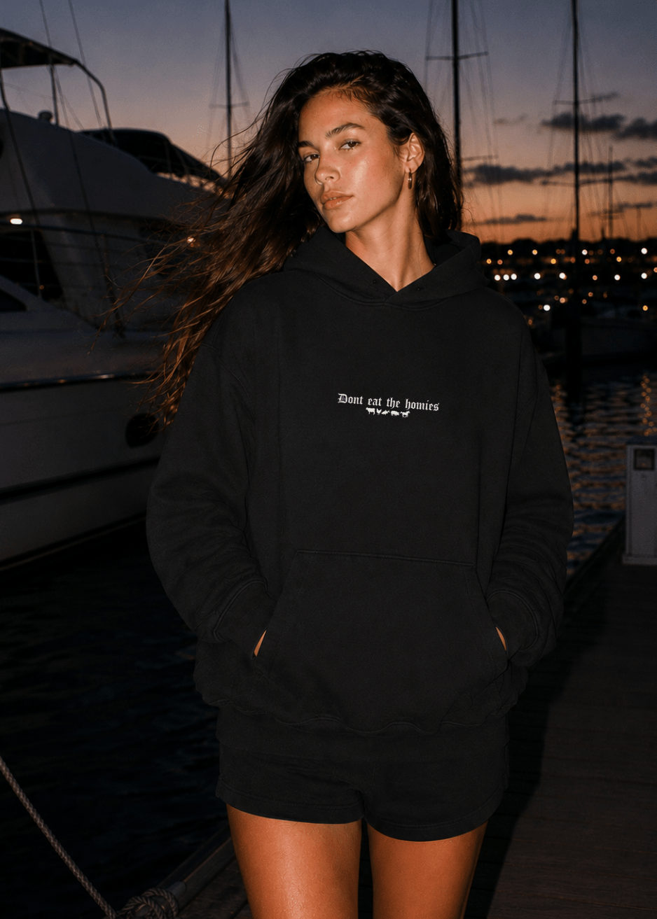 FLOWER HOODIE - Vegan America