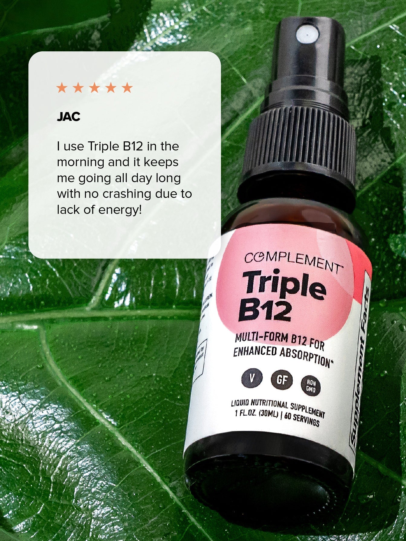 COMPLEMENT® Triple B12 - Vegan America