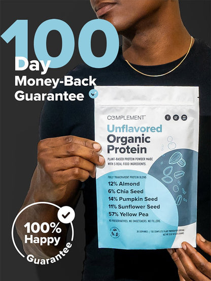 COMPLEMENT® Organic Plant - Based Protein - Unflavored - Vegan America