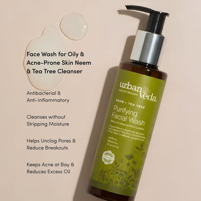 Purifying Daily Facial Wash for Oily & Acne - Prone Skin - Vegan America