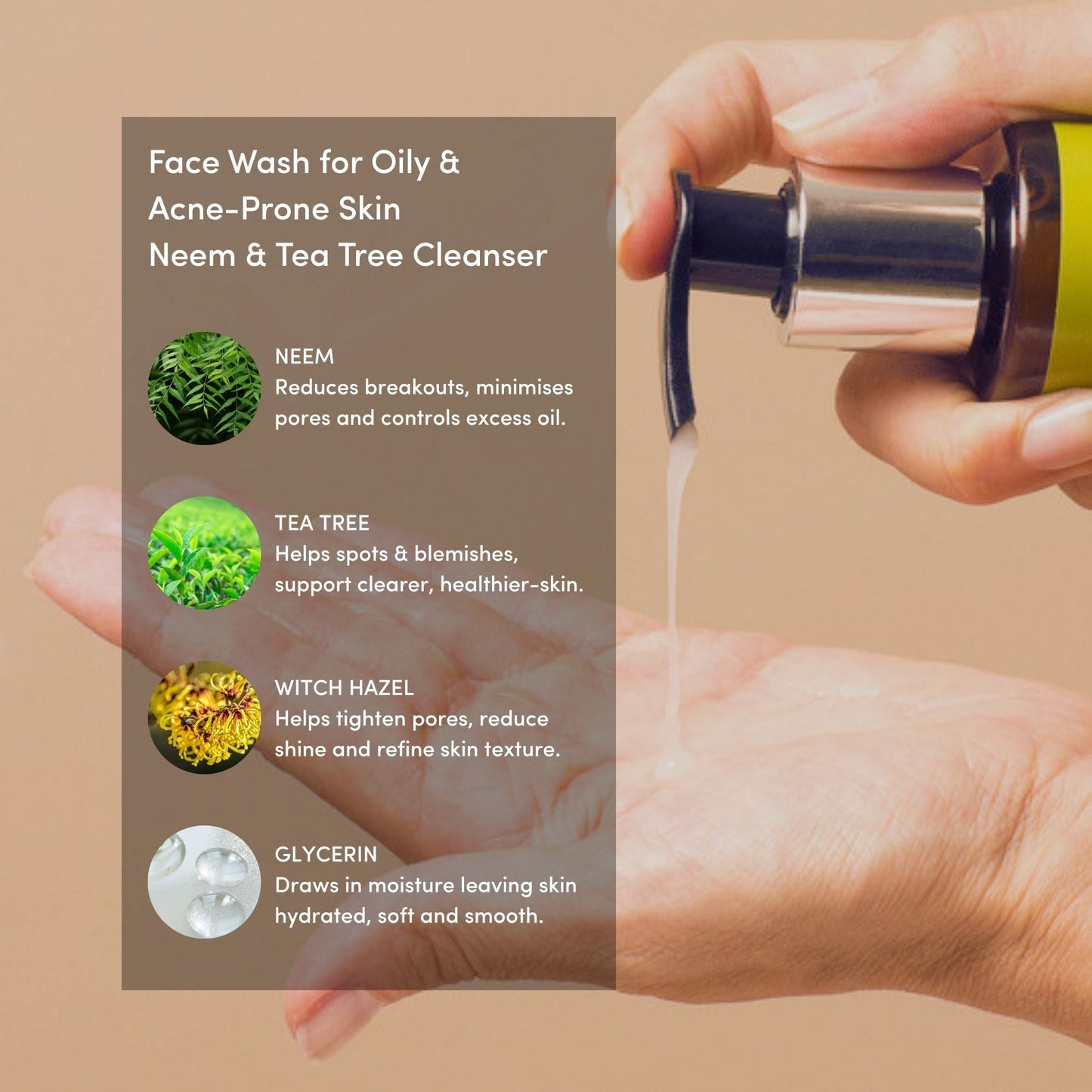 Purifying Daily Facial Wash for Oily & Acne - Prone Skin - Vegan America