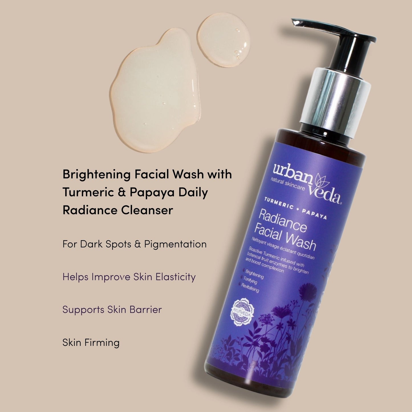 Radiance Daily Face Wash for Dull & Uneven Skin - Vegan America