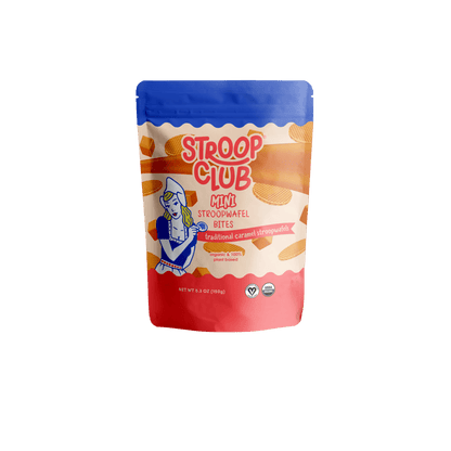 Mini Traditional Caramel Organic and Plant Based Stroopwafels - Vegan America