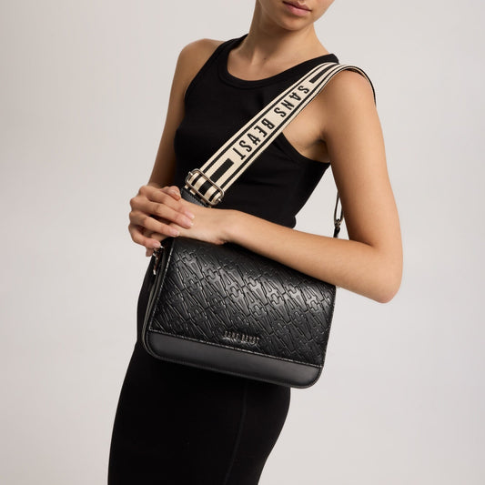 Corridor Bag Strap - Licorice + Silver