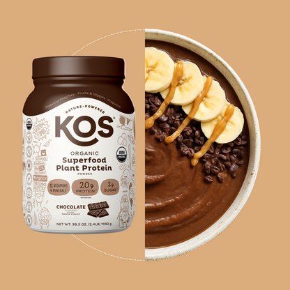 Organic Plant Protein, Chocolate, 28 Servings