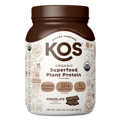 Organic Plant Protein, Chocolate, 28 Servings