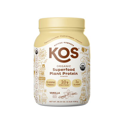Organic Plant Protein, Vanilla, 28 Servings