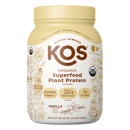 Organic Plant Protein, Vanilla, 28 Servings