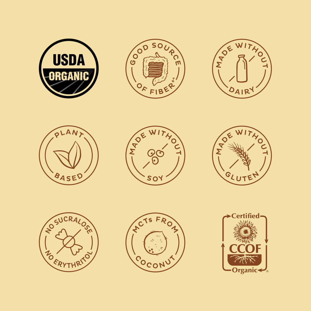 KOS Organic Plant Protein, Vanilla, 10 Servings