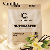 NutriMatch Vanilla Plant Protein Powder - Vegan America