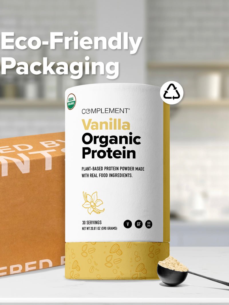 COMPLEMENT® Organic Plant - Based Protein - Vanilla - Vegan America