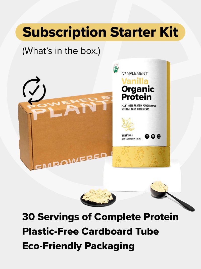 COMPLEMENT® Organic Plant - Based Protein - Vanilla - Vegan America
