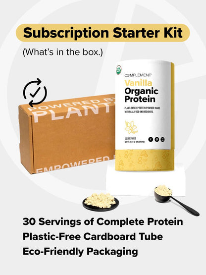 COMPLEMENT® Organic Plant - Based Protein - Vanilla - Vegan America