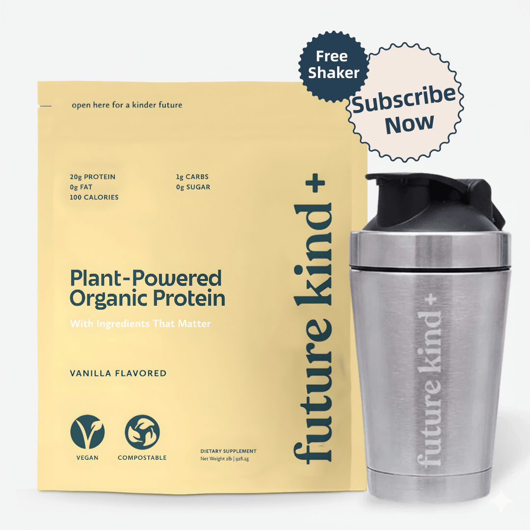 Organic Vegan Protein Powder - Vanilla Flavored - Vegan America