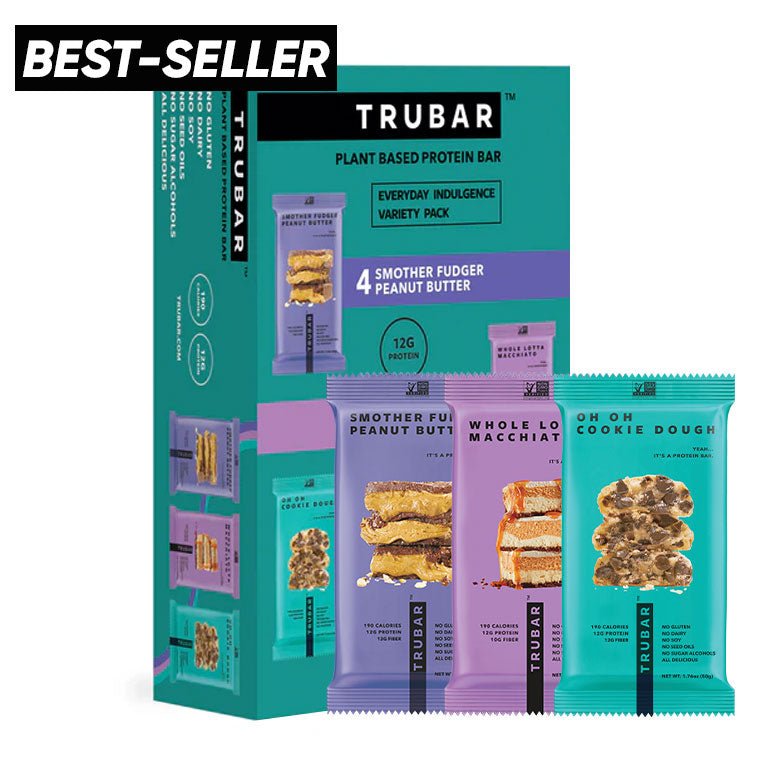 Variety Pack: Smother Fudger Peanut Butter, Whole Lotta Macchiato & Oh Oh Cookie Dough - Vegan America