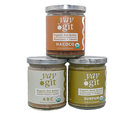Nut and Seed Butter Assorted Pack - 3 PACK