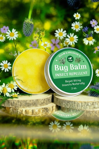Vegan Bug Balm: Repel Biting Insects • Beeswax-free and 100% Plant-Based