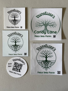 VeganElder Assorted Labels & Magnets - Vegan America