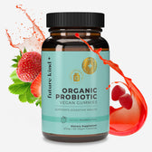 Organic Vegan Probiotic Gummies: Gas & Bloating Relief - Vegan America