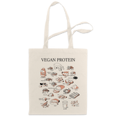 Vegan Protein Tote Bag