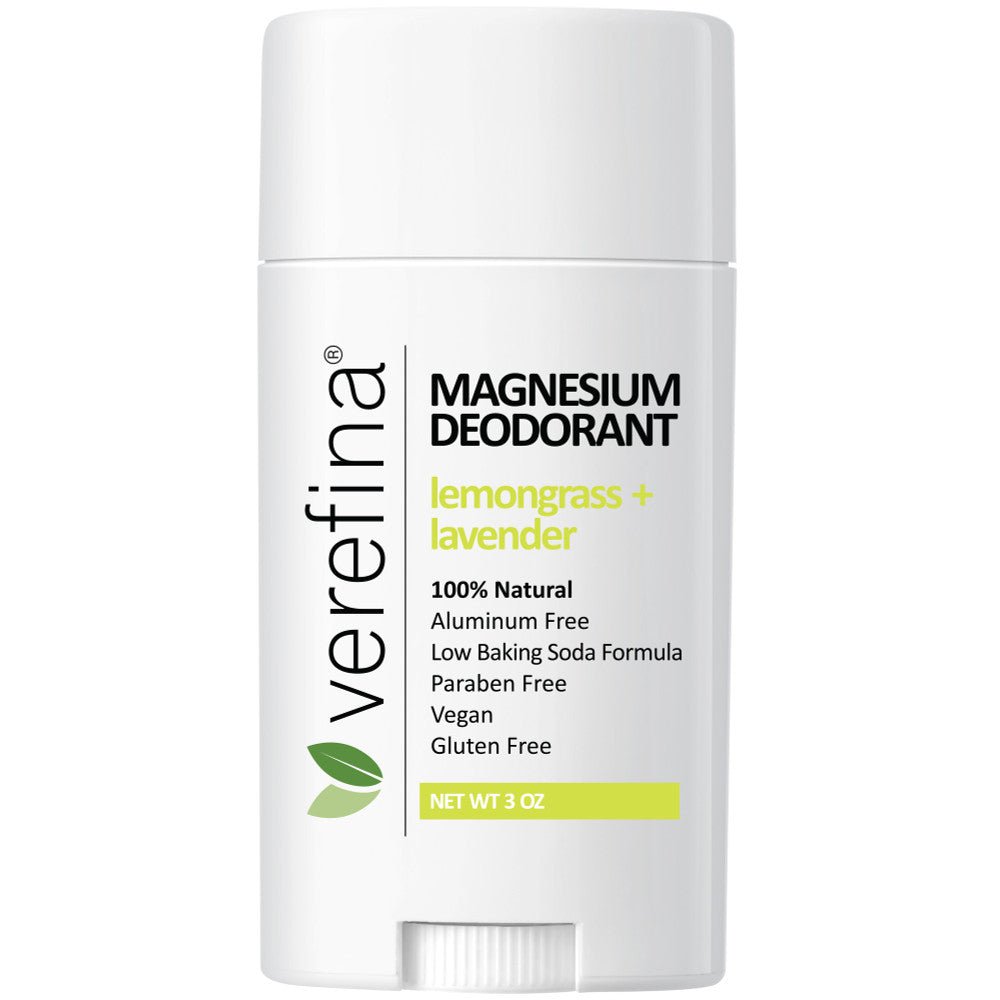 Magnesium Deodorant - Lemongrass + Lavender - Vegan America