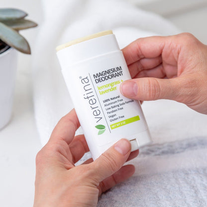 Magnesium Deodorant - Lemongrass + Lavender - Vegan America