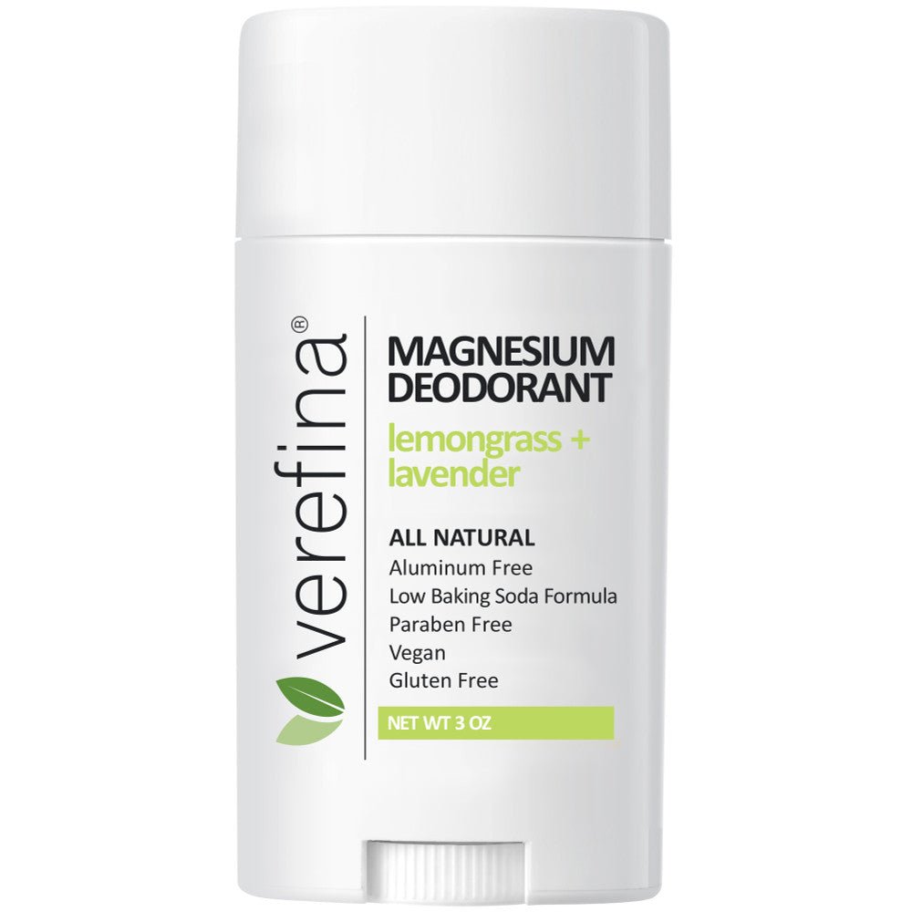 Magnesium Deodorant - Lemongrass + Lavender - Vegan America