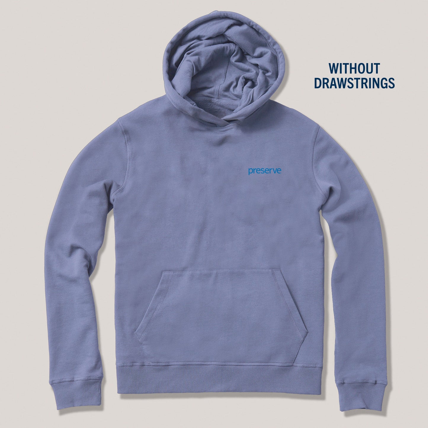Preserve Hoodie| Pact® | Toothbrush Surfer on Preserve Script