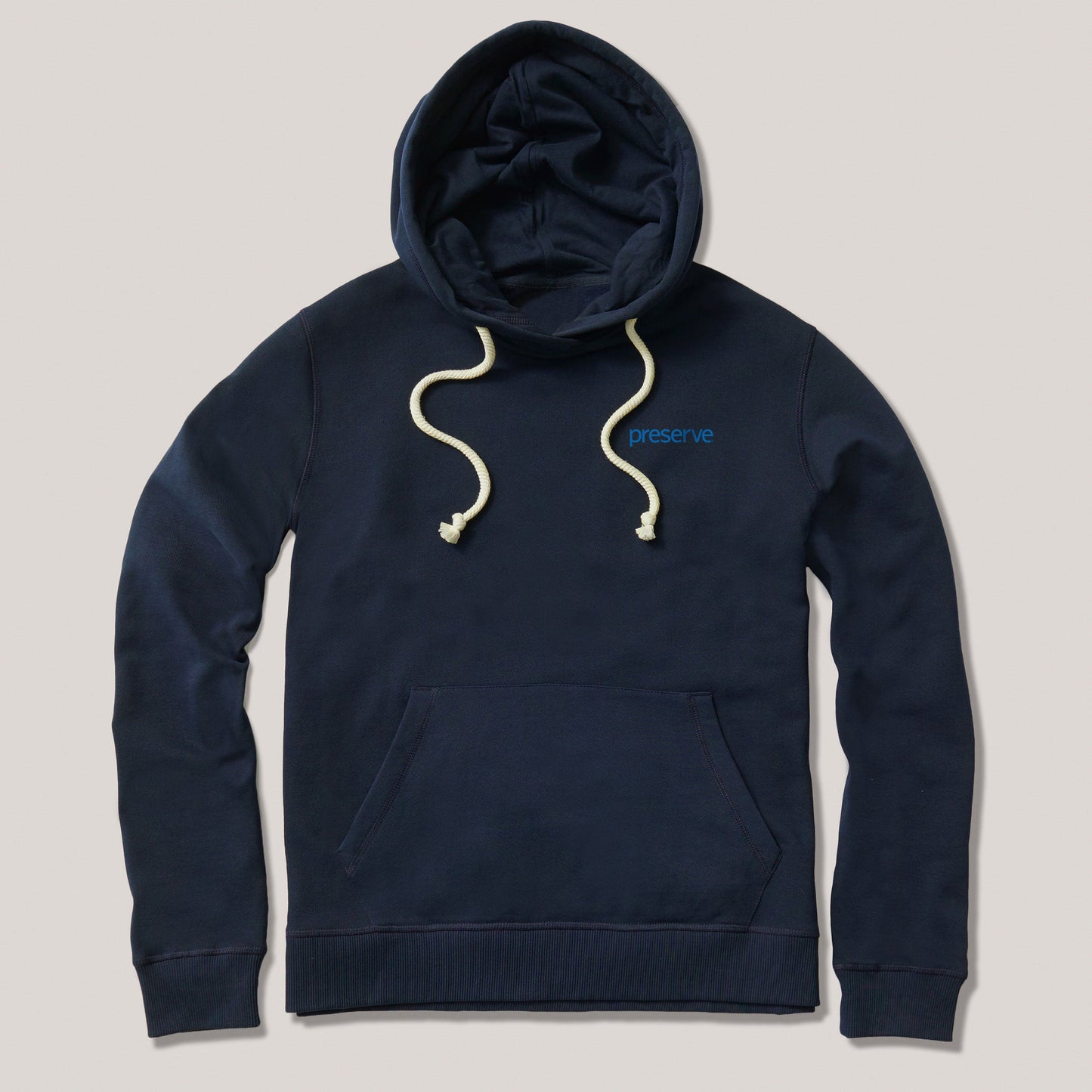 Preserve Hoodie| Pact® | Toothbrush Surfer on Preserve Script