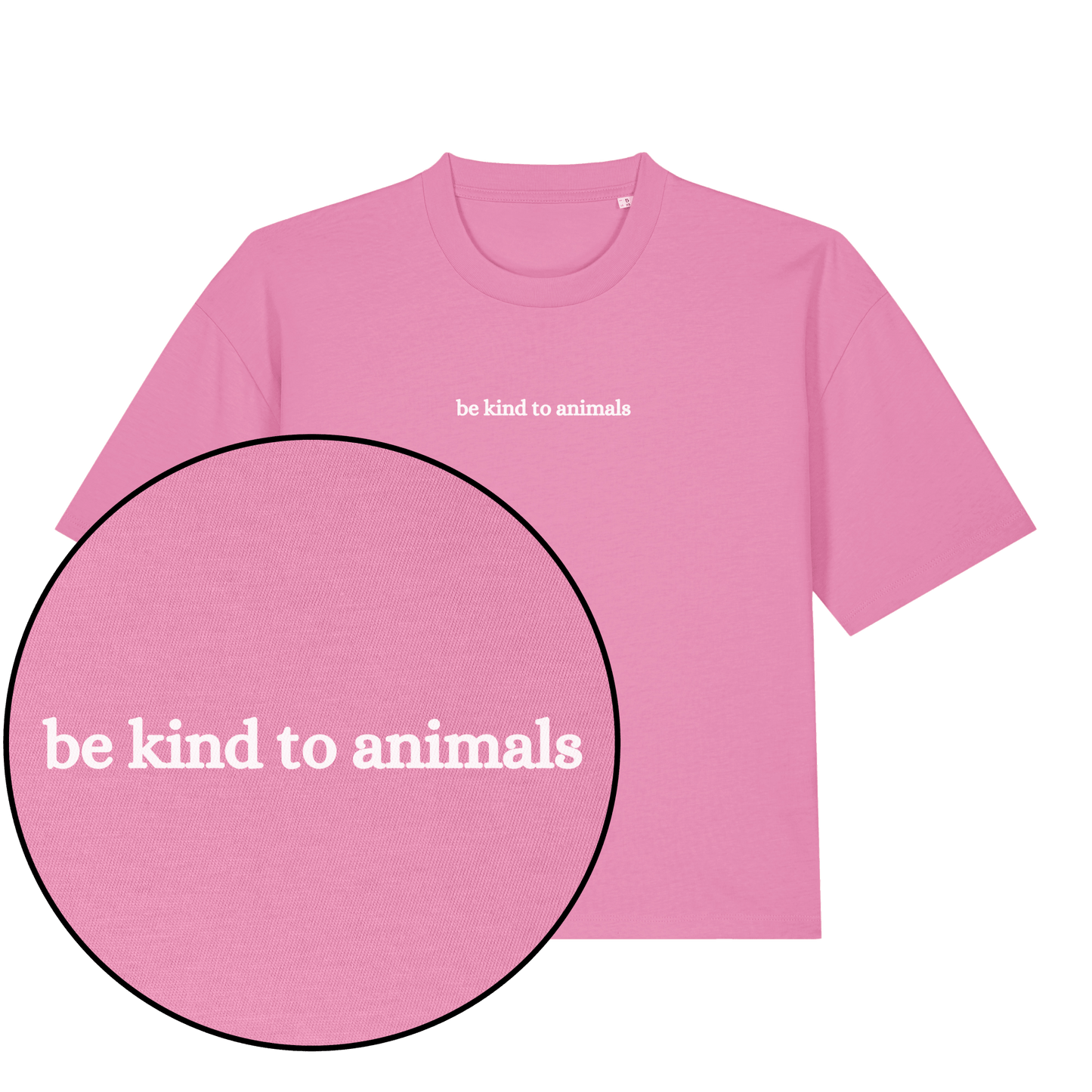 Be Kind To Animals Women's Boxy T-Shirt - Vegan America