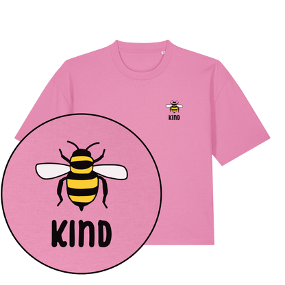 Bee Kind Women's Boxy T-Shirt - Vegan America