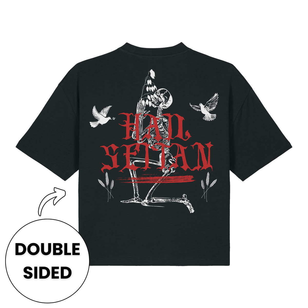 Hail Seitan Streetwear Women's Boxy T-Shirt - Vegan America