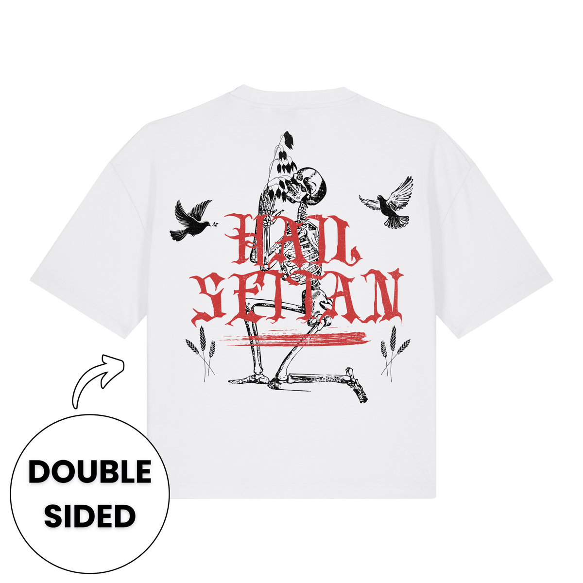Hail Seitan Streetwear Women's Boxy T-Shirt - Vegan America